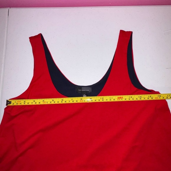 The Limited Bold Red and Blue Maxi Dress - Picture 8 of 10